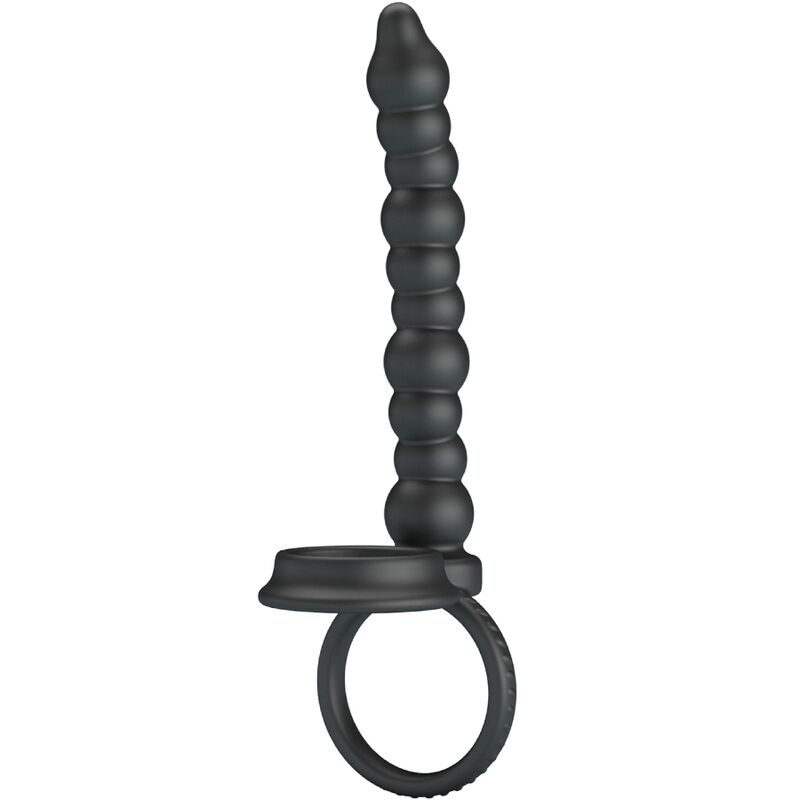 PRETTY LOVE – ANEL PENIANO DILLION PARA DUPLA PENETRAÇÃO PRETO