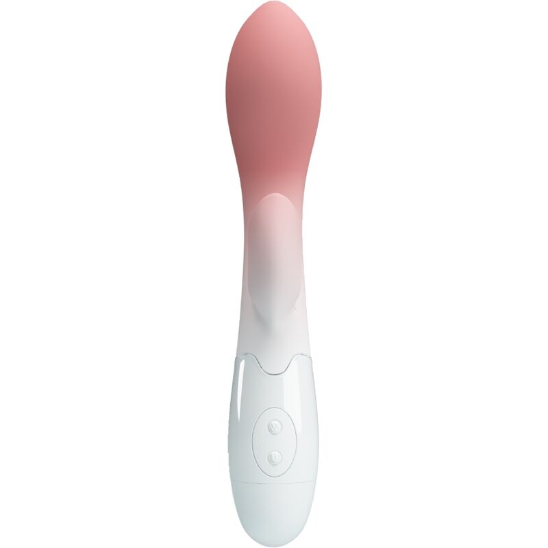 PRETTY LOVE - VIBRADOR DE PONTO G BRIGHTY + ESTIMULADOR DE CLITÓRIS 30 VIBRAÇÕES ROSA - Image 2