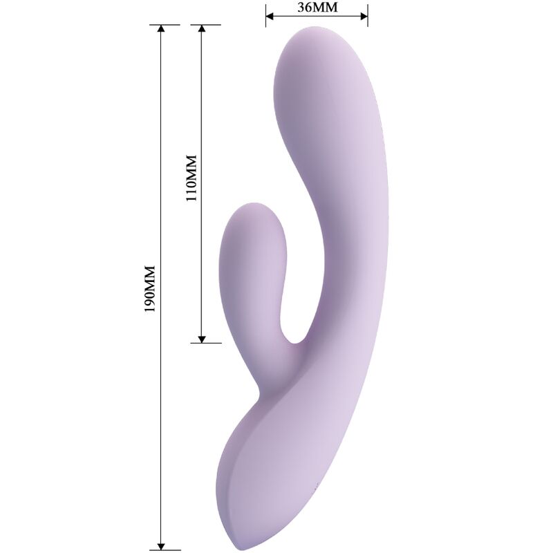 PRETTY LOVE - VIBRADOR COELHO ROSOLYN 10 VIBRAÇÕES ROXO - Image 6