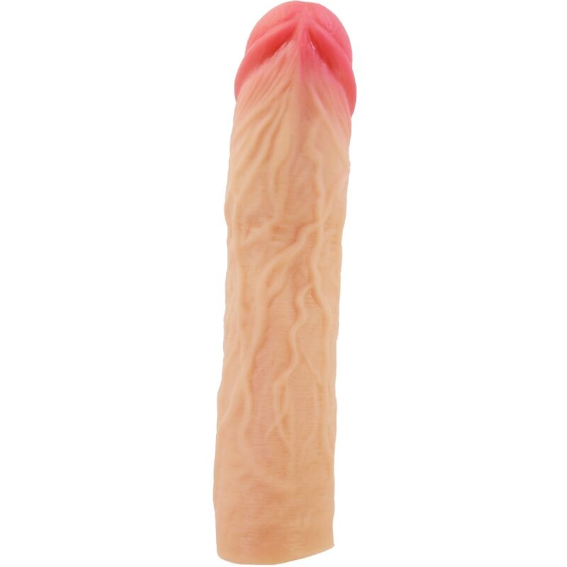 PRETTY LOVE - CAPA PARA PÊNIS DEREK COM EXTENSÃO DE 7,6 CM EM PELE - Image 2