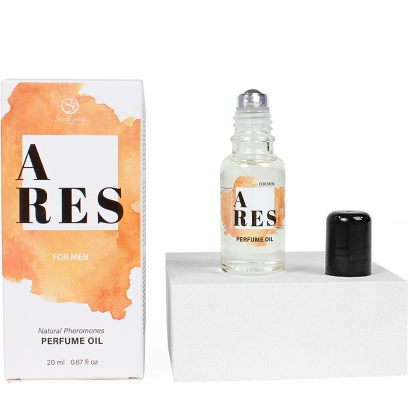 SECRETPLAY - ARES PERFUME NATURAL COM FEROMÔNIOS EM ÓLEO PARA HOMENS 20 ML - Image 2