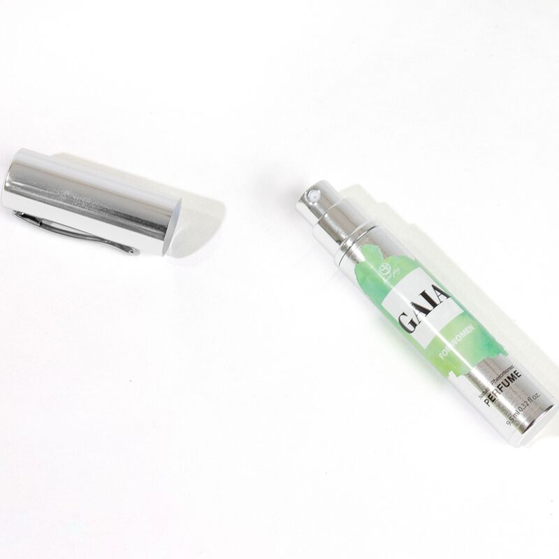 SECRETPLAY – GAIA PERFUME NATURAL COM FEROMÔNIOS TAMANHO VIAGEM PARA MULHERES 10 ML