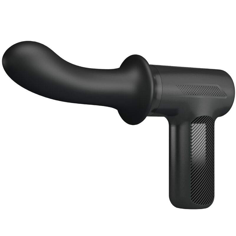 PRETTY LOVE – MASSAGEADOR DJ DOCTOR COM 5 CONFIGURAÇÕES PRETO