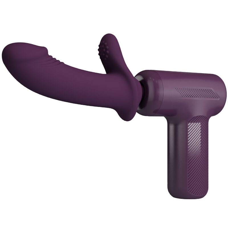 PRETTY LOVE – MASSAGEADOR DJ SCHOLAR COM 5 CONFIGURAÇÕES – ROXO