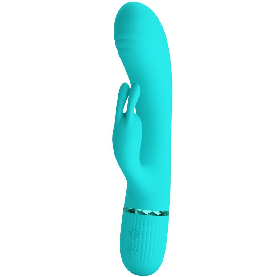 PRETTY LOVE - VIBRATOR SCOCCO RABBIT TURQUESA - Image 3