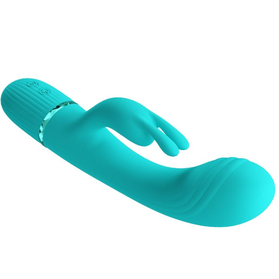 PRETTY LOVE - VIBRATOR SCOCCO RABBIT TURQUESA - Image 6