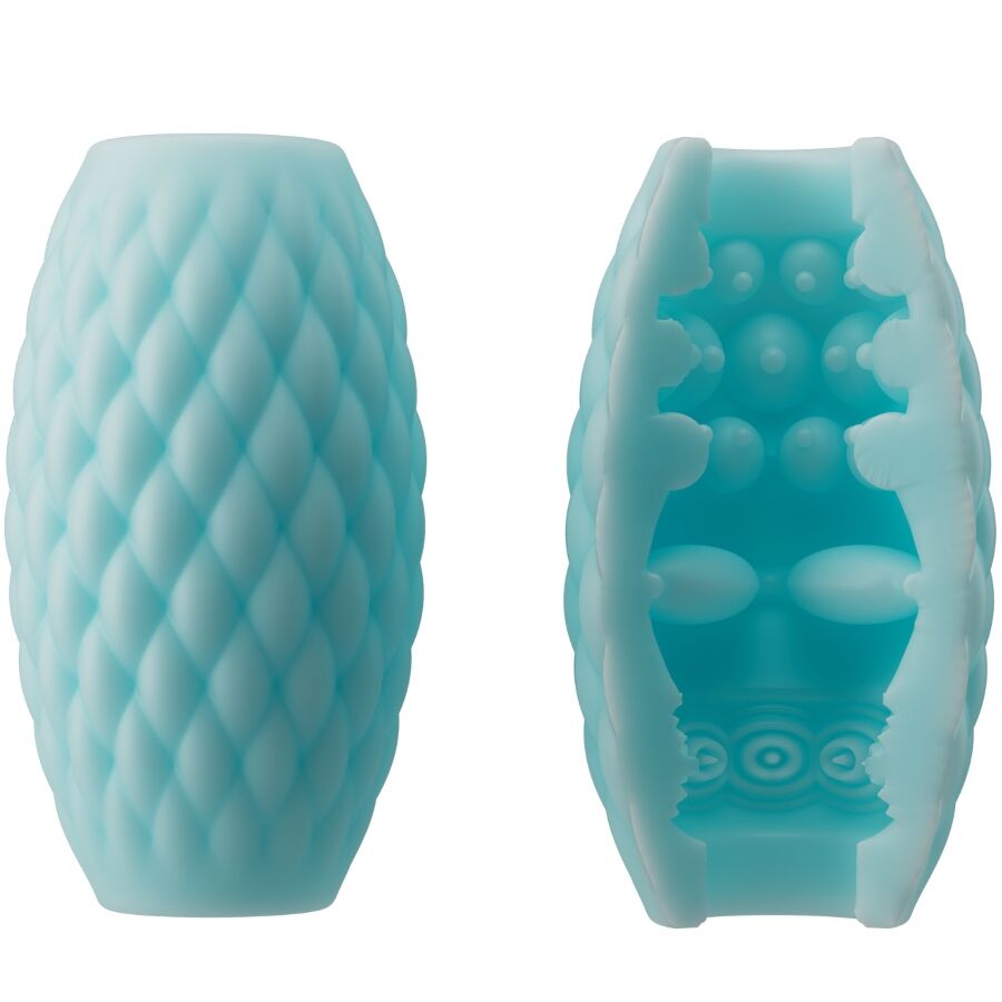 PRETTY LOVE – ATHENA EROS MASTURBADOR MASCULINO DE SILICONE AZUL CELESTE