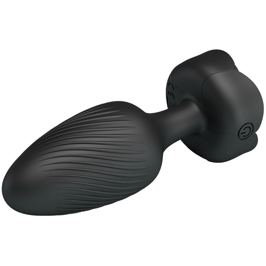 PRETTY LOVE - PLUG ANAL VARIAN COM LUZ LED PRETO 10,8 CM - Image 5