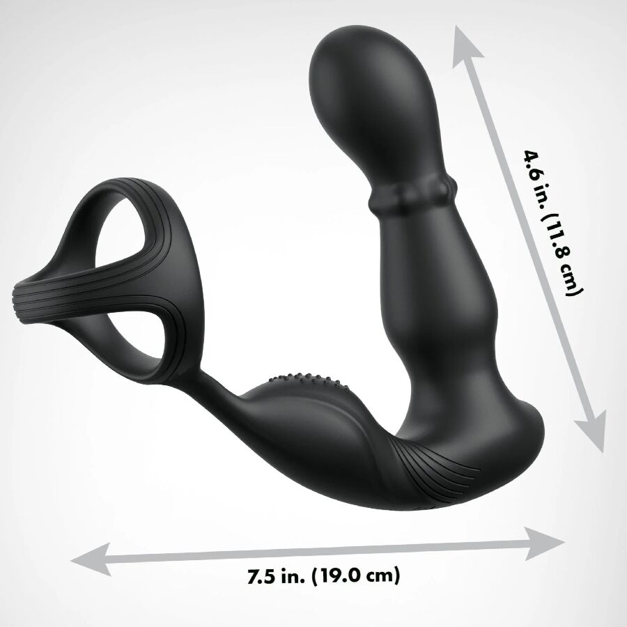 COLEÇÃO ANAL FANTASY ELITE - ANEL ANAL VIBRATÓRIO E MASSAGEADOR COM CONTROLE REMOTO - Image 4