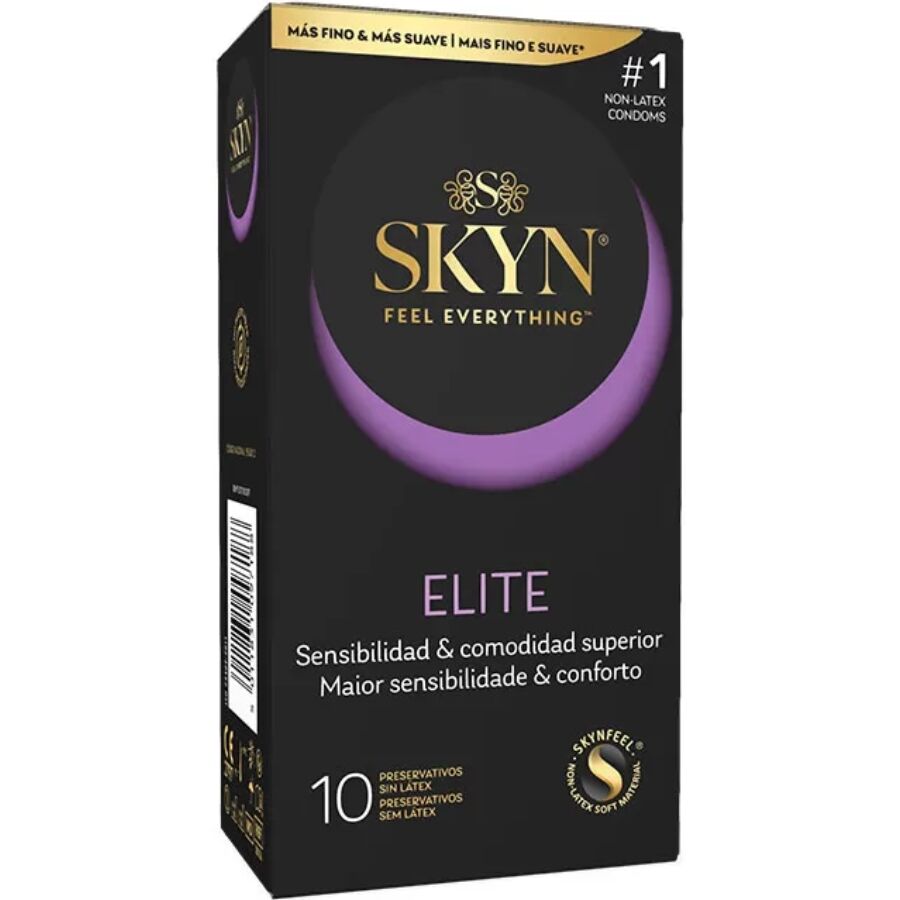 SKYN – CAMISINHAS ULTRAFINAS ELITE – 10 UNIDADES