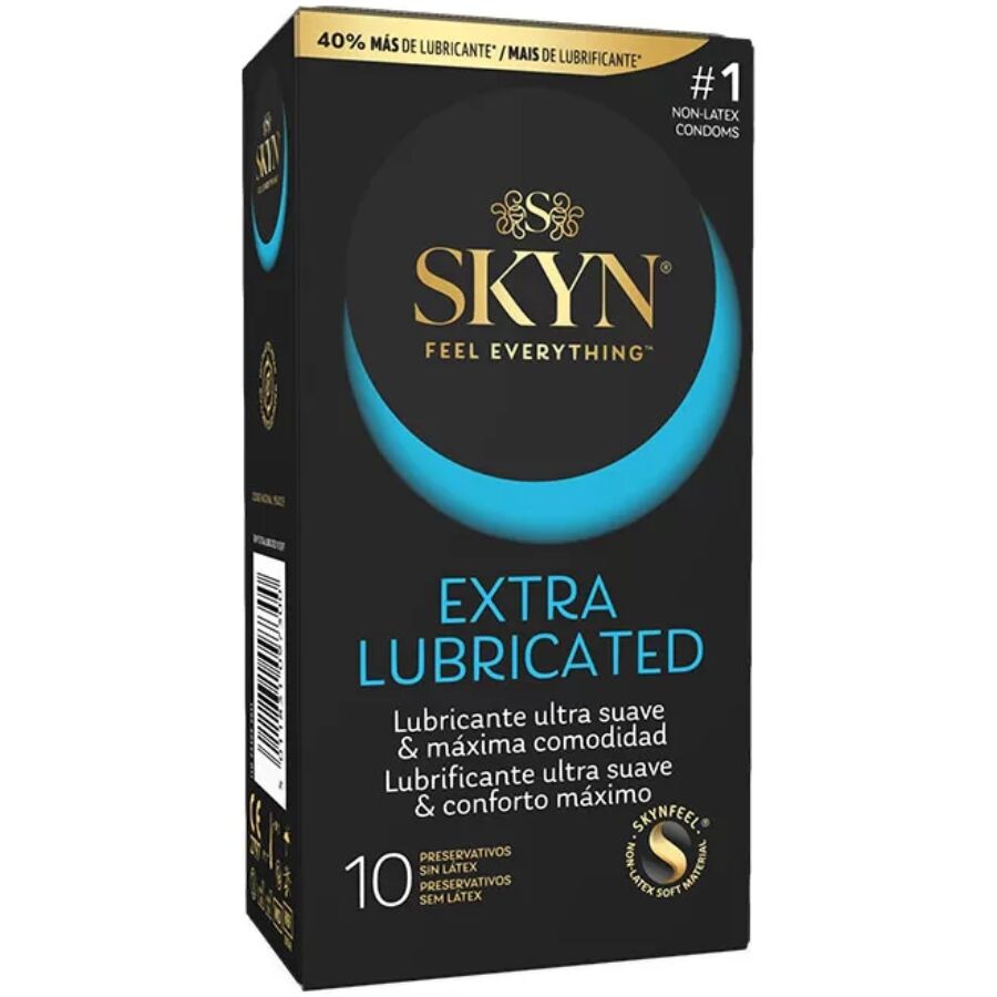 SKYN – CAMISINHA EXTRA LUBRIFICADA – 10 UNIDADES