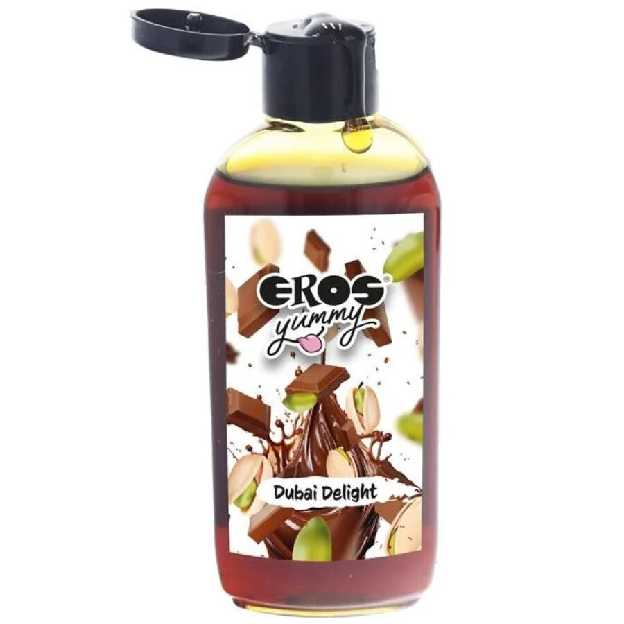 EROS - LUBRIFICANTE YUMMY DUBAI DELIGHT PISTACHE E CHOCOLATE 100 ML