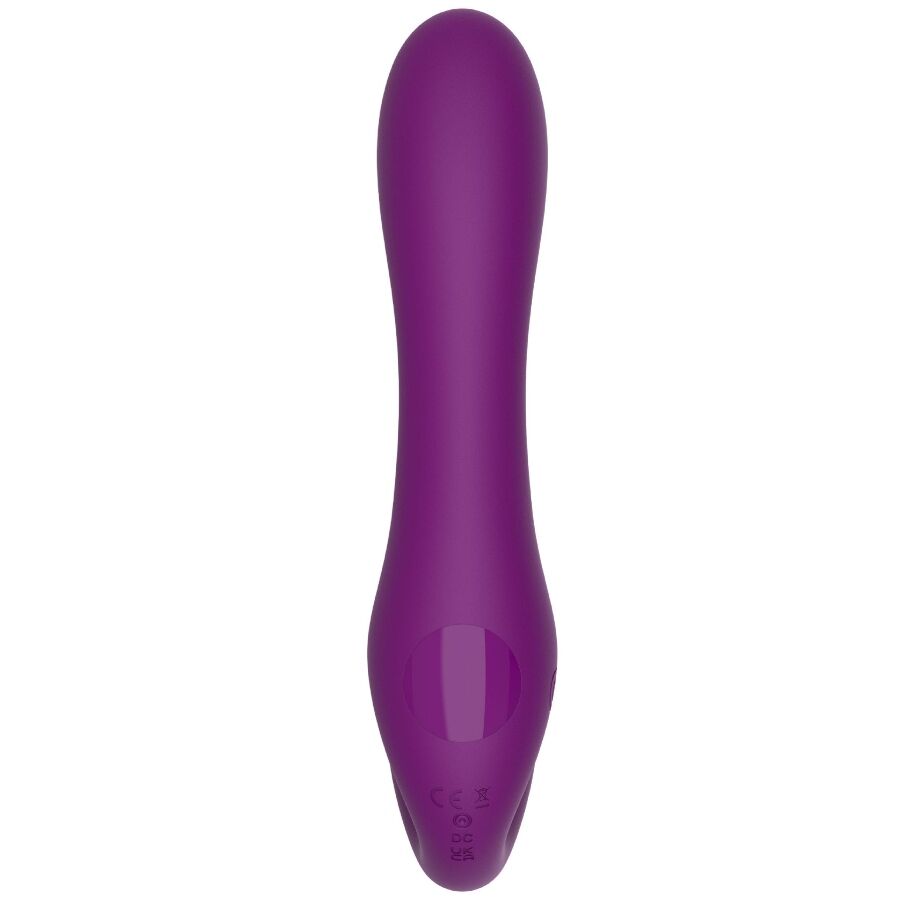 XOCOON - Vibrador 2 em 1 sem alças com controle remoto, roxo - Image 9