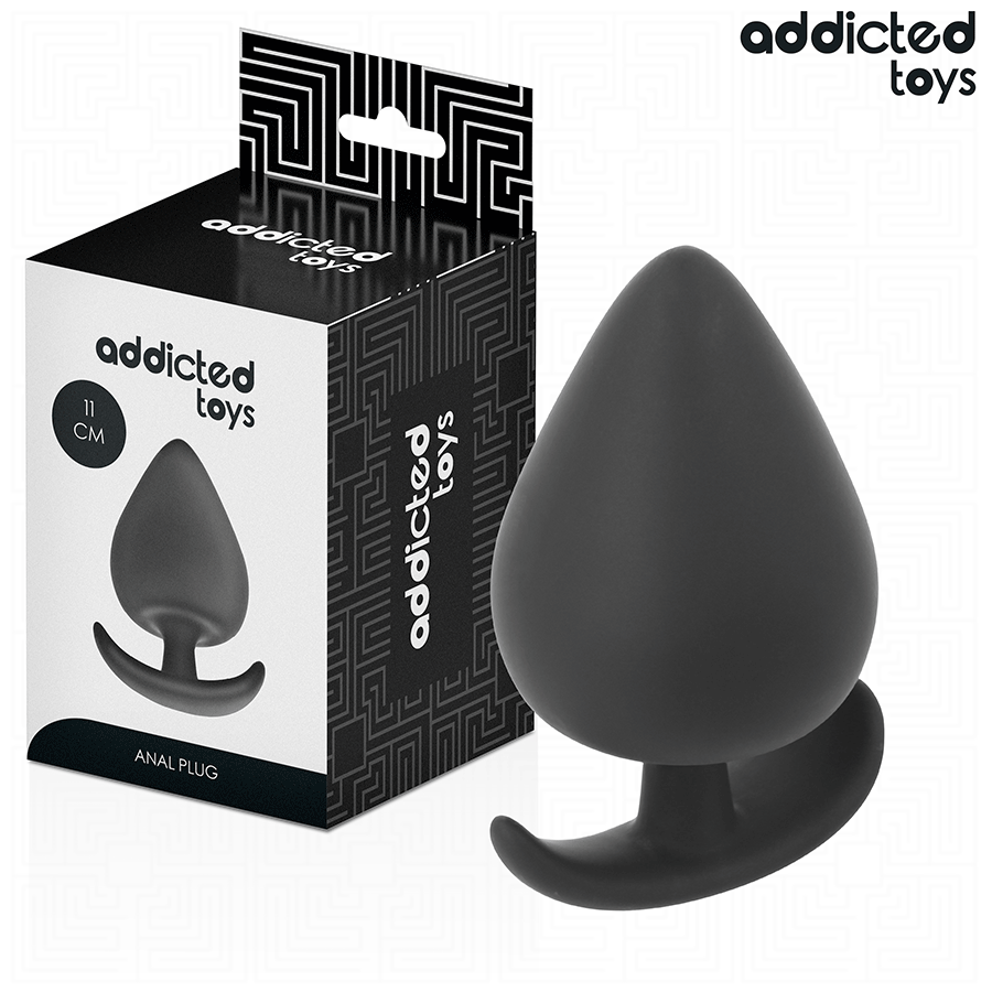 ADDICTED TOYS – PLUG ANAL DE SILICONE TAMANHO XXL 11 CM