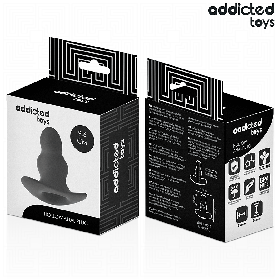 ADDICTED TOYS - PLUG ANAL OCO DE SILICONE TAMANHO M 9,6 CM - Image 7
