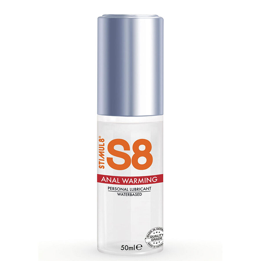 STIMUL8 – LUBRIFICANTE ANAL S8 COM EFEITO DE CALOR 50 ML
