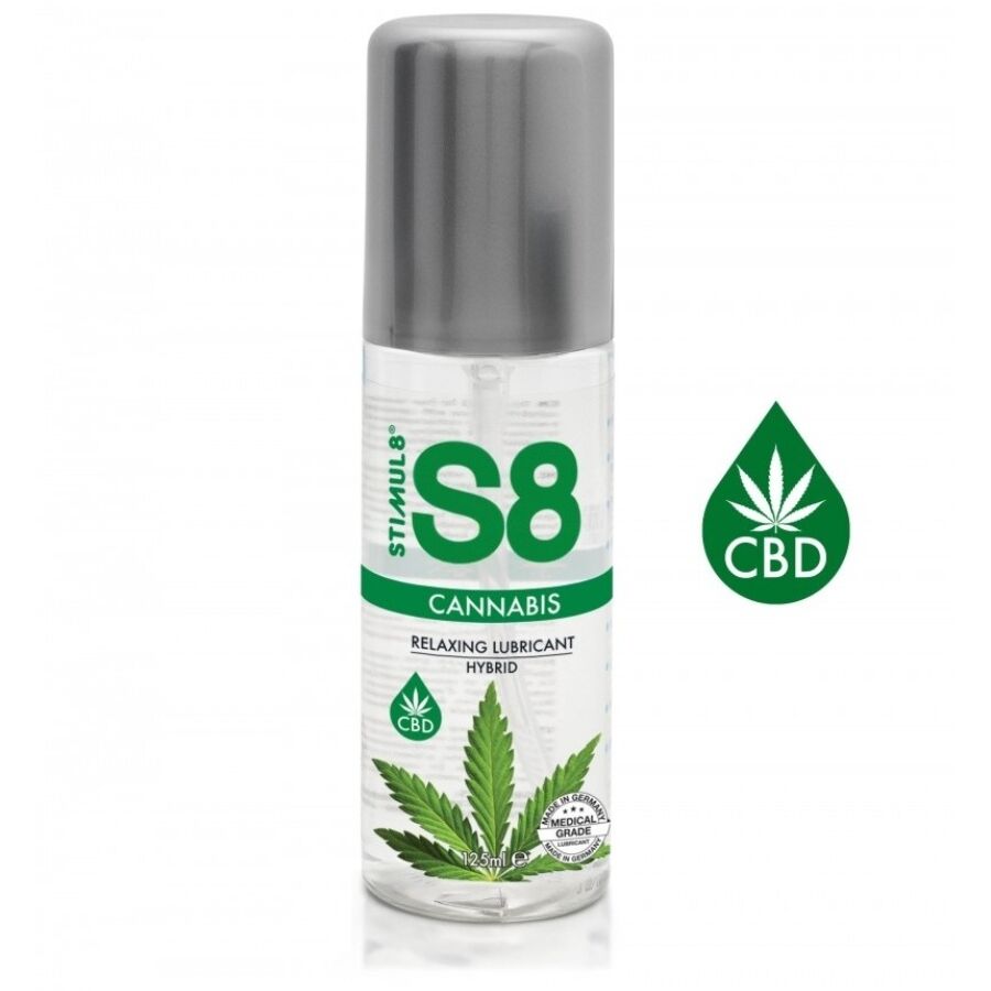 STIMUL8 – LUBRIFICANTE HÍBRIDO DE CANNABIS S8 125 ML