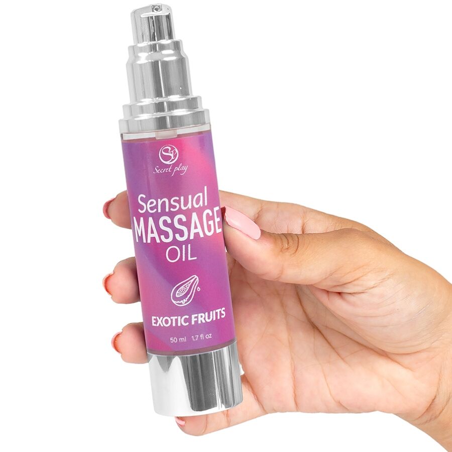 SECRETPLAY – ÓLEO DE MASSAGEM COM FRUTAS EXÓTICAS