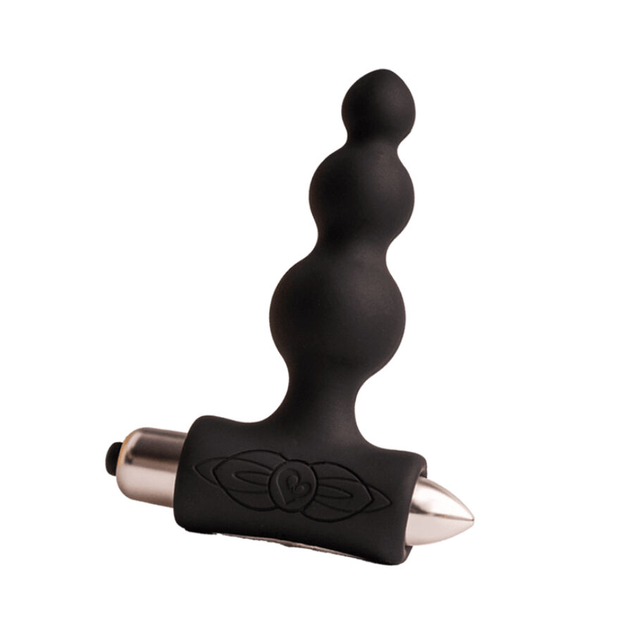 ROCKS-OFF - PETITE SENSATIONS BUBBLES PLUG VIBRADOR ANAL PRETO - Image 2