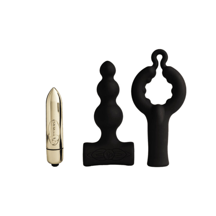 ROCKS-OFF - PETITE SENSATIONS BUBBLES PLUG VIBRADOR ANAL PRETO - Image 5