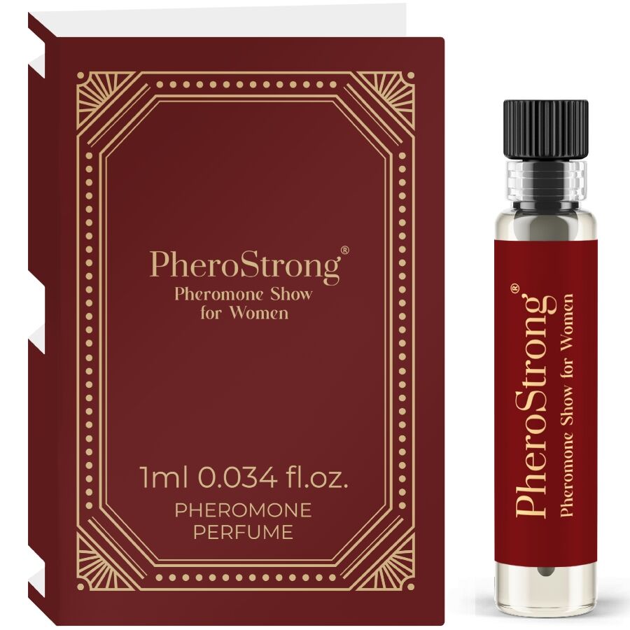 PHEROSTRONG – PERFUME COM FEROMÔNIOS PARA MULHERES 1 ML