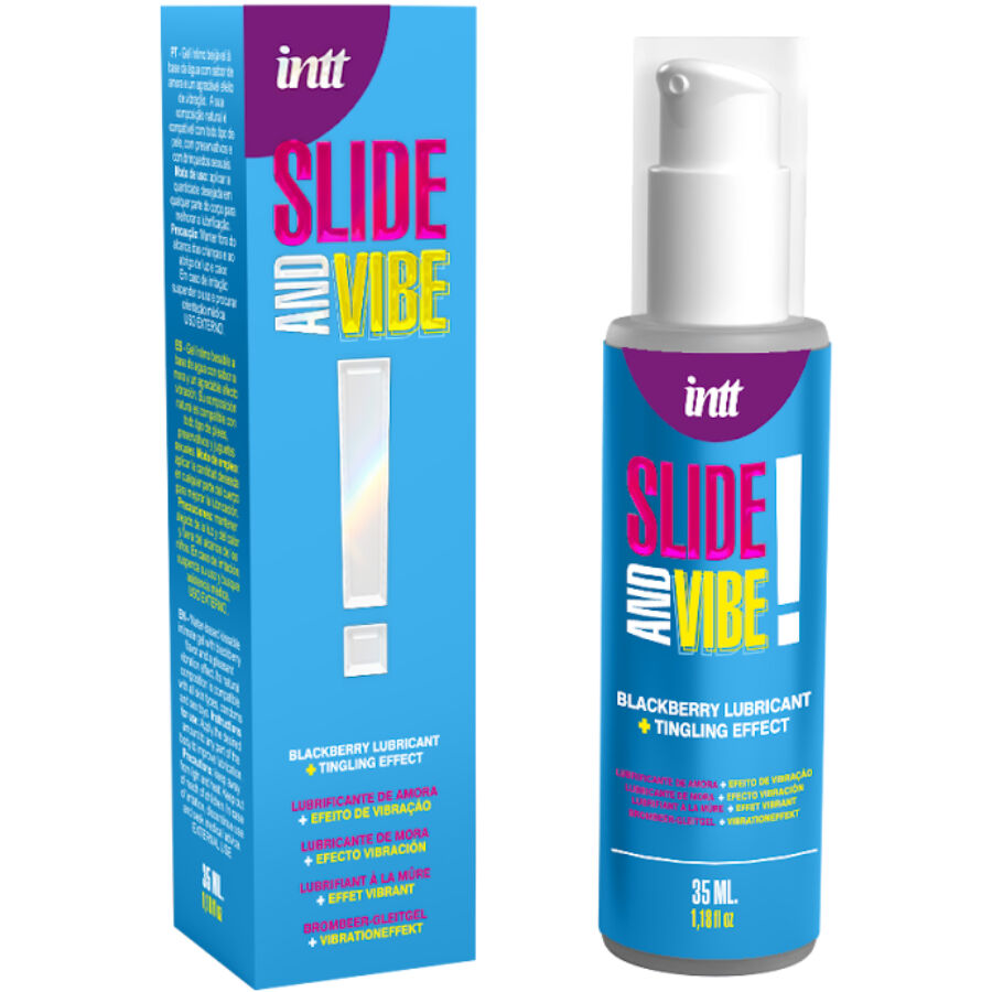 INTT RELEASES - LUBRIFICANTE VIBRATÓRIO À BASE DE ÁGUA, À PROVA DE BEIJOS, 35 ML - Image 3