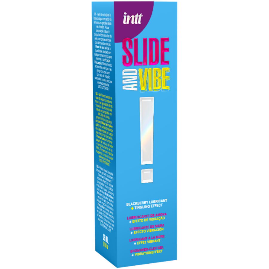 INTT RELEASES – LUBRIFICANTE VIBRATÓRIO À BASE DE ÁGUA, À PROVA DE BEIJOS, 35 ML