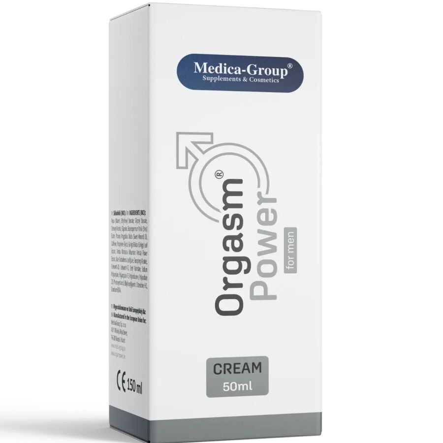 MEDICA GROUP - CREME ÍNTIMO ORGASM POWER PARA HOMENS 50 ML - Image 3
