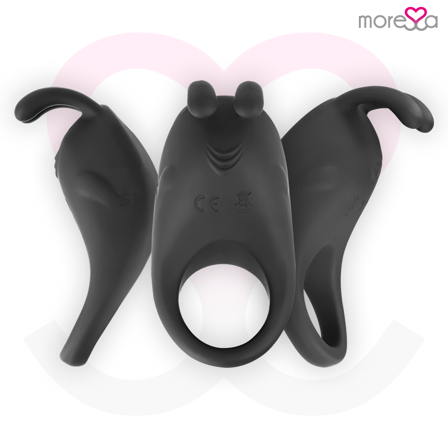 MORESSA – BRAD PREMIUM SILICONE RECARREGÁVEL PRETO