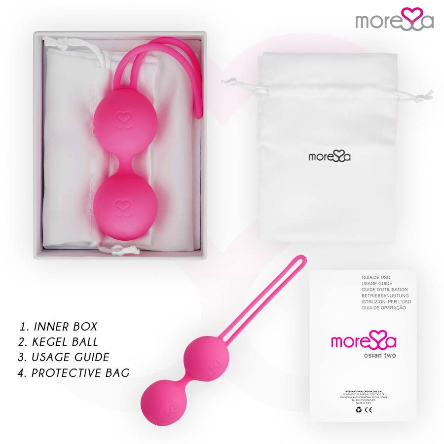 MORESSA - OSIAN TWO PREMIUM SILICONE ROSA - Image 6
