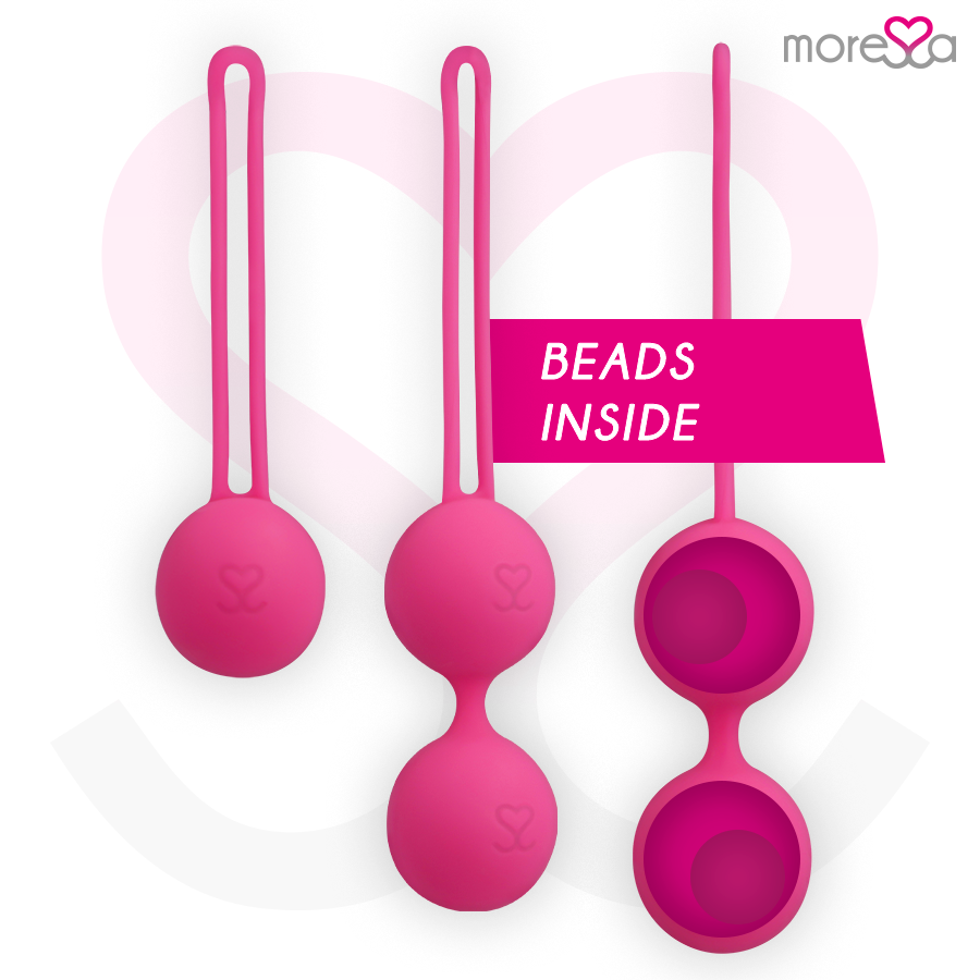 MORESSA – CONJUNTO OSIAN PREMIUM SILICONE ROSA (Osian One – 51 g | Osian Two – 101 g | Osian Three – 85 g)