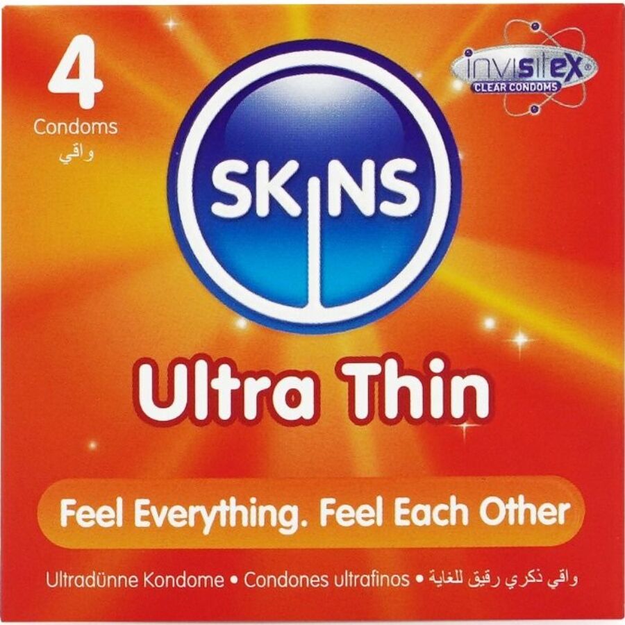 SKINS – CAMISINHAS PREMIUM ULTRA FINAS – PACOTE COM 4 UNIDADES