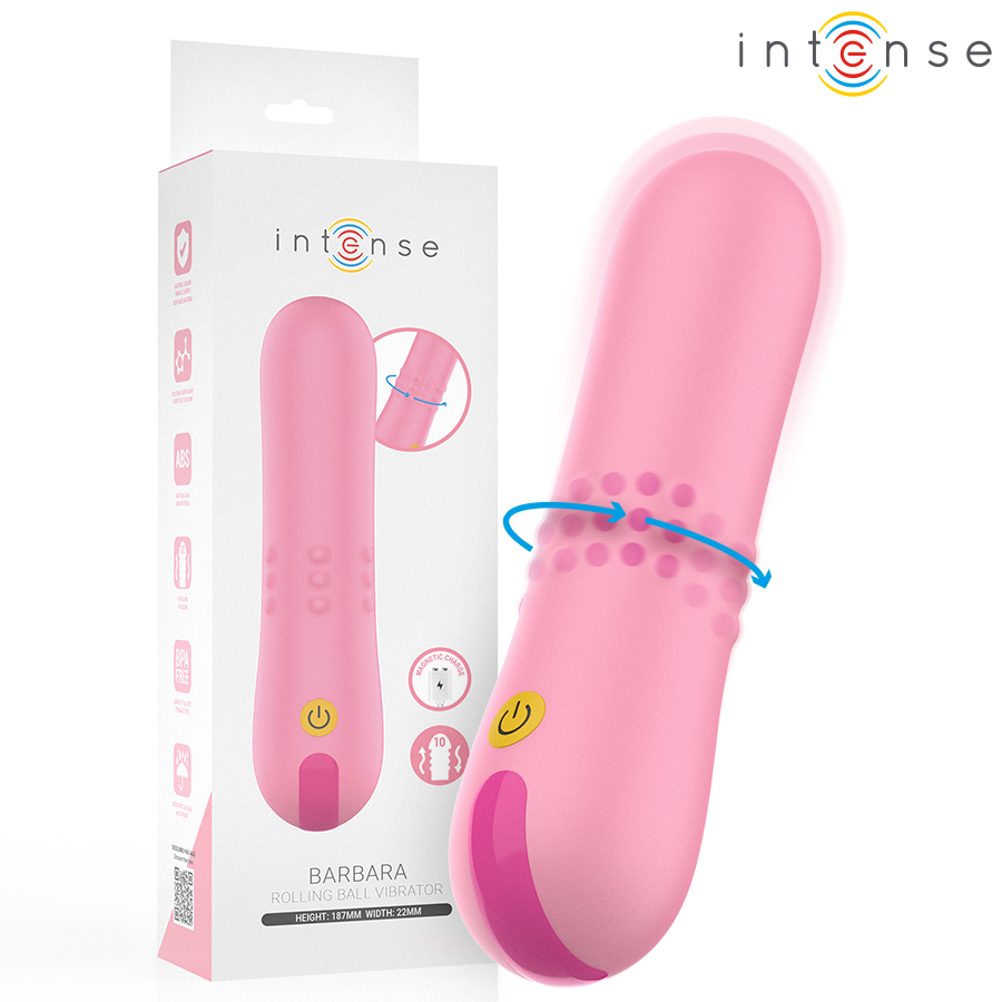 INTENSO – VIBRADOR DE BOLA ROLANTE BARBARA