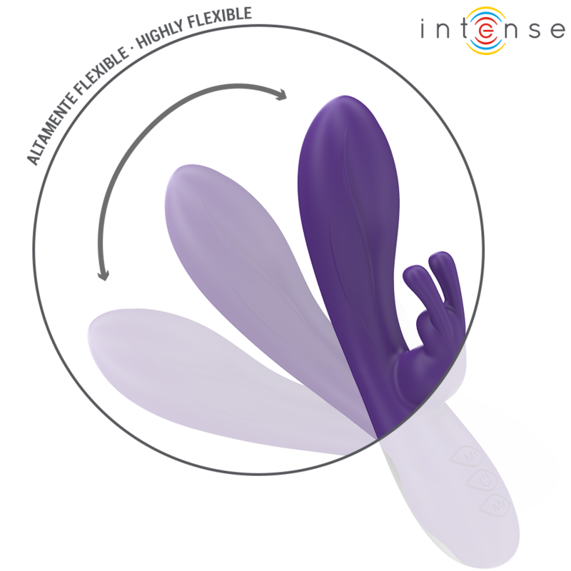 INTENSE - VIBRADOR RANDALL RABBIT 10 VIBRAÇÕES ROXO - Image 4