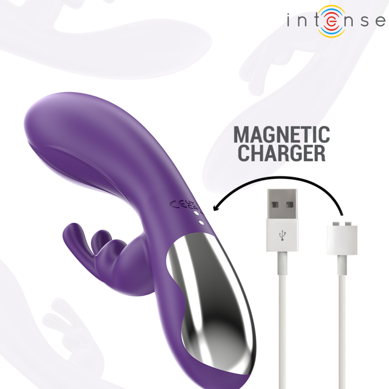 INTENSE - VIBRADOR RANDALL RABBIT 10 VIBRAÇÕES ROXO - Image 7