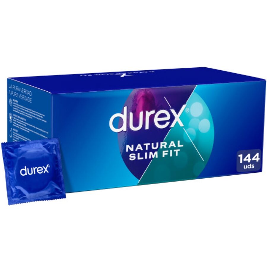 DUREX – NATURAL SLIM FIT BASIC 144 UNIDADES