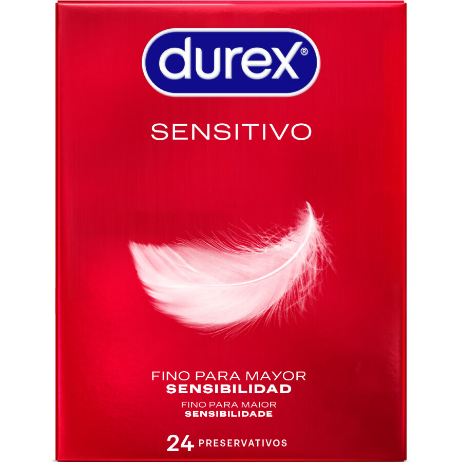 DUREX – CAMISINHAS SENSITIVE – 24 UNIDADES