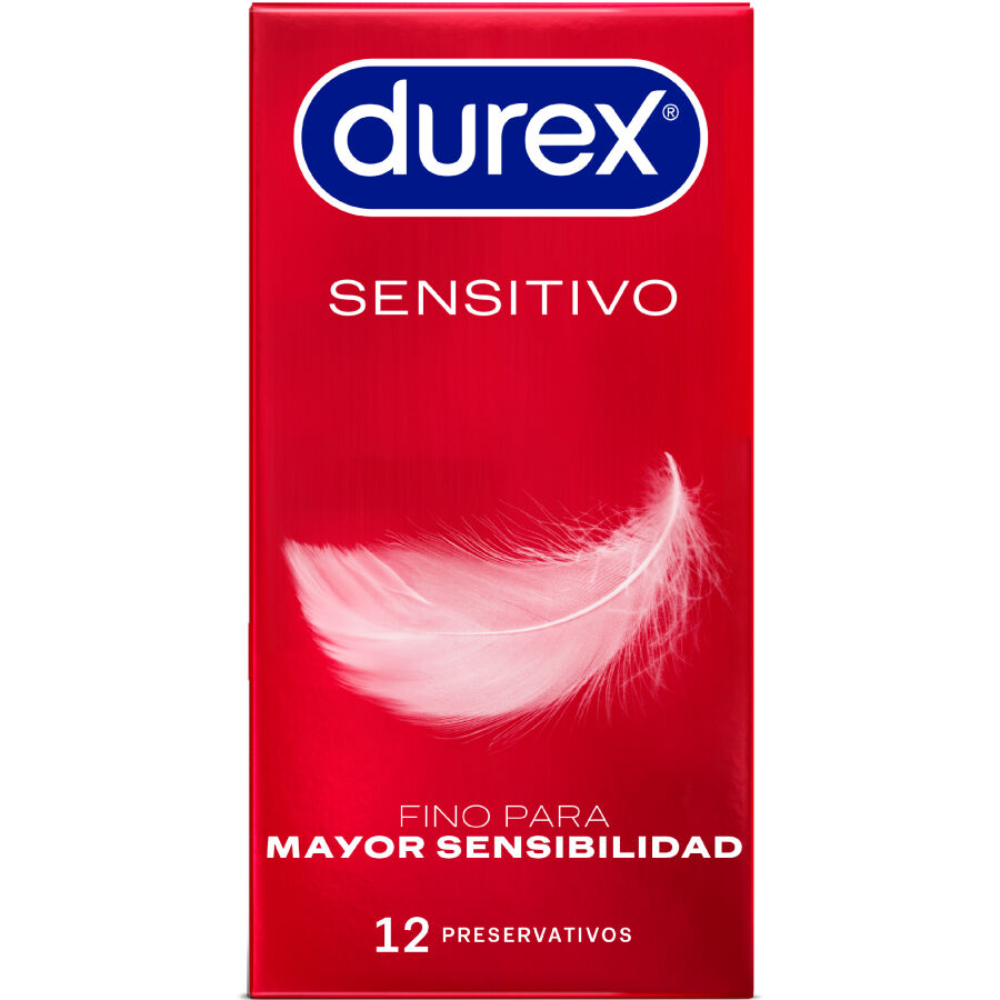 DUREX – CAMISINHAS SENSITIVE – 12 UNIDADES