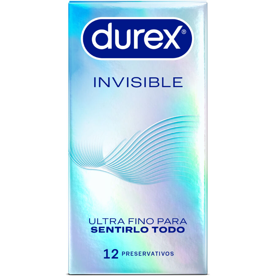 DUREX – CAMISINHAS ULTRA FINAS E INVISÍVEIS – 12 UNIDADES