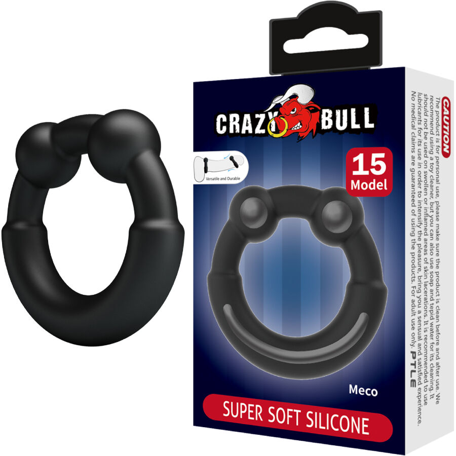 CRAZY BULL – ANEL DE SILICONE MECO MODELO 15