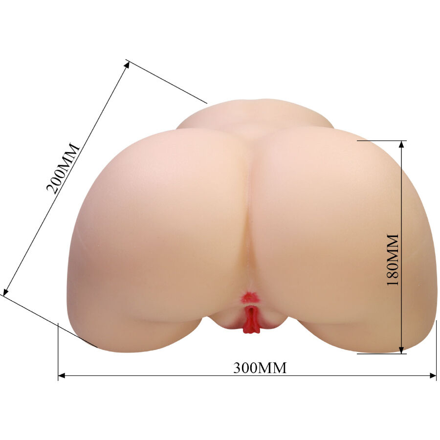 CRAZY BULL - OLIVIA NÁDEGA FEMININA REALISTA, VAGINA E ÂNUS 5,5 KG - Image 8