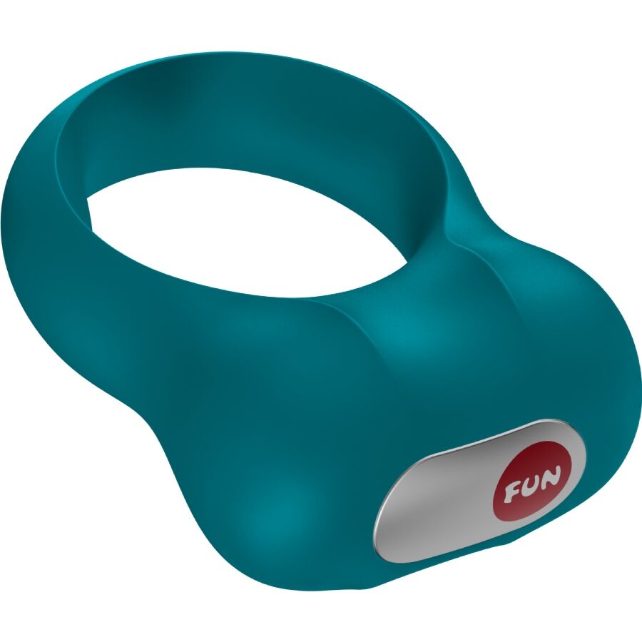 FUN FACTORY – ANEL PENIANO VIBRATÓRIO CONSTANTE VERDE-GARRAFA
