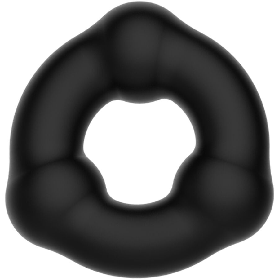 CRAZY BULL – ANEL DE SILICONE SUPER MACIO COM NÓDULOS