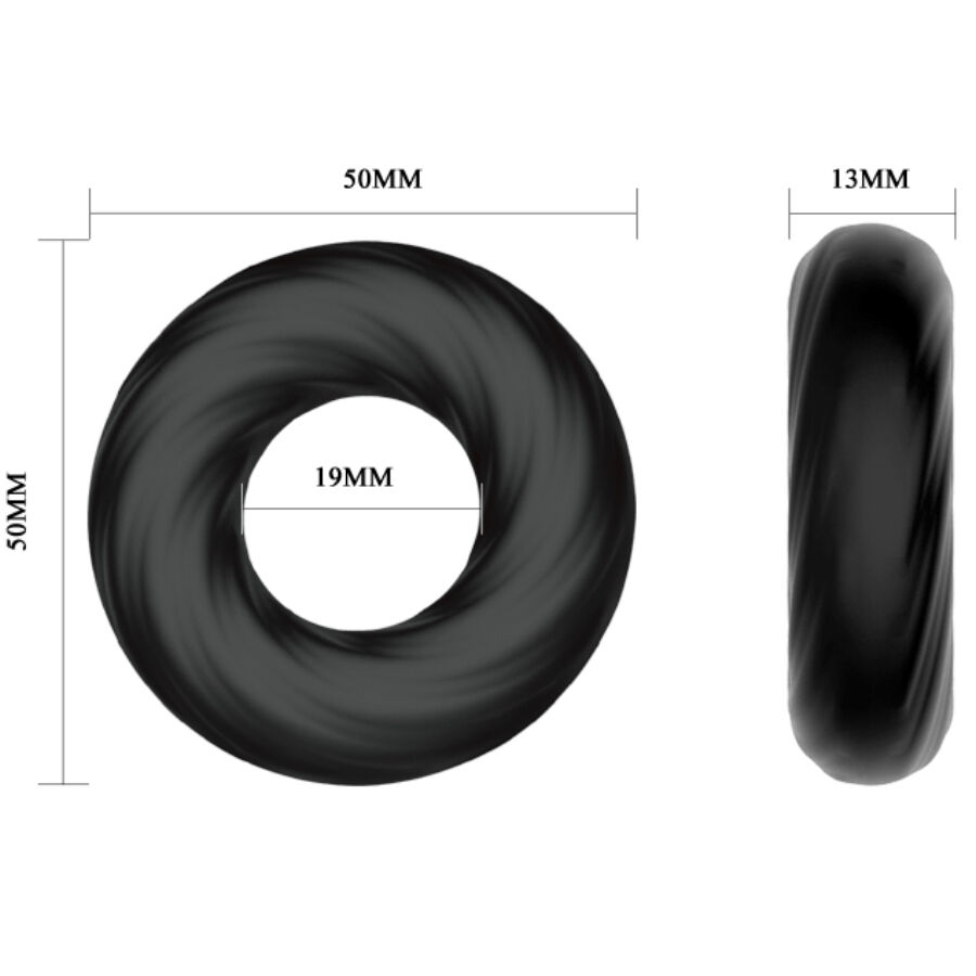 ANEL DE SILICONE ESPIRAL CRAZY BULL - Image 6