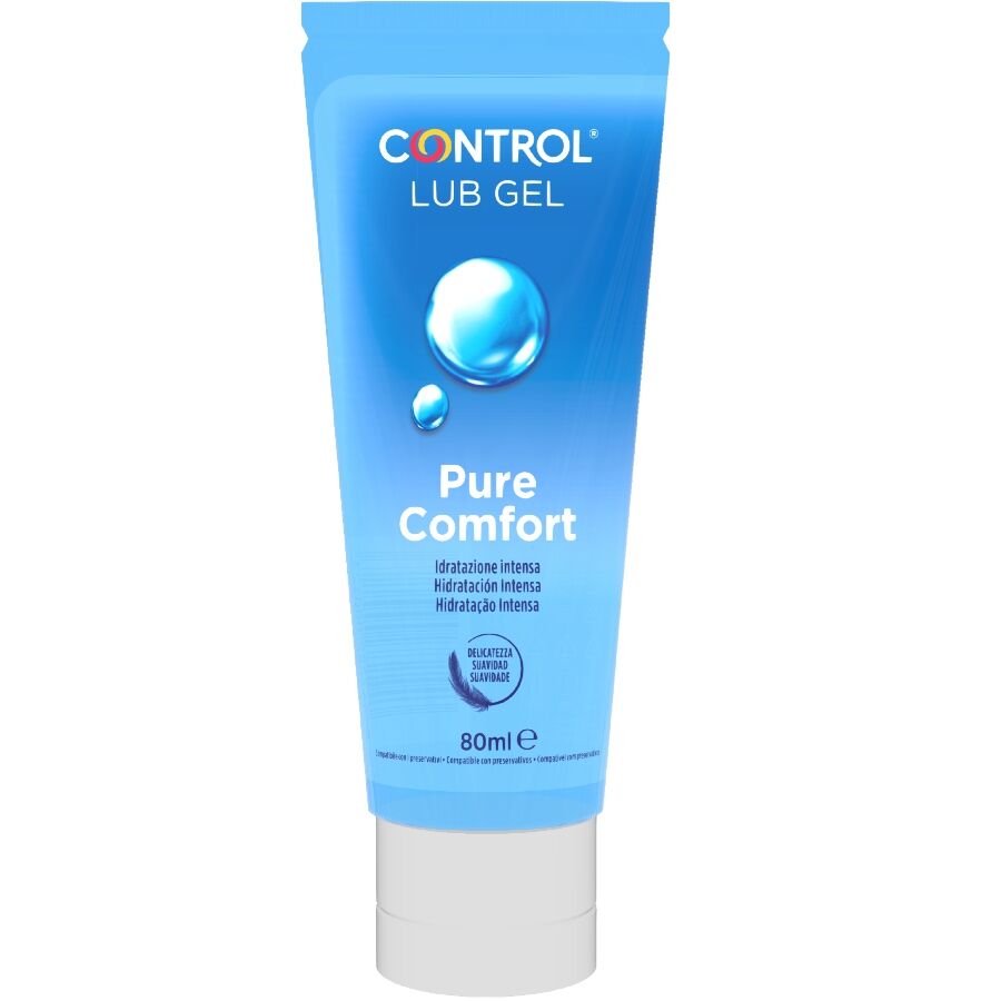 CONTROL – LUBRIFICANTE DE HIDRATAÇÃO INTENSA PURE COMFORT 80 ML