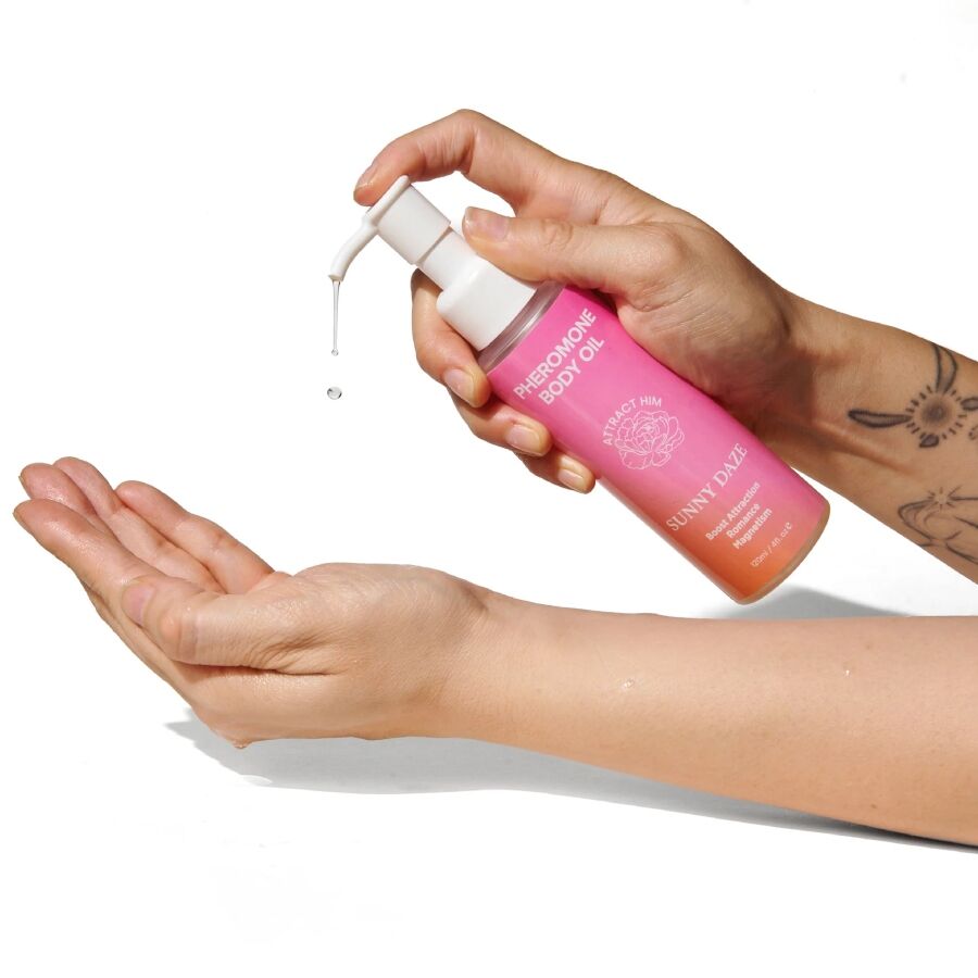 EYE OF LOVE - ÓLEO CORPORAL BLOOM COM FEROMÔNIOS SUNNY DAZE 120 ML - Image 2