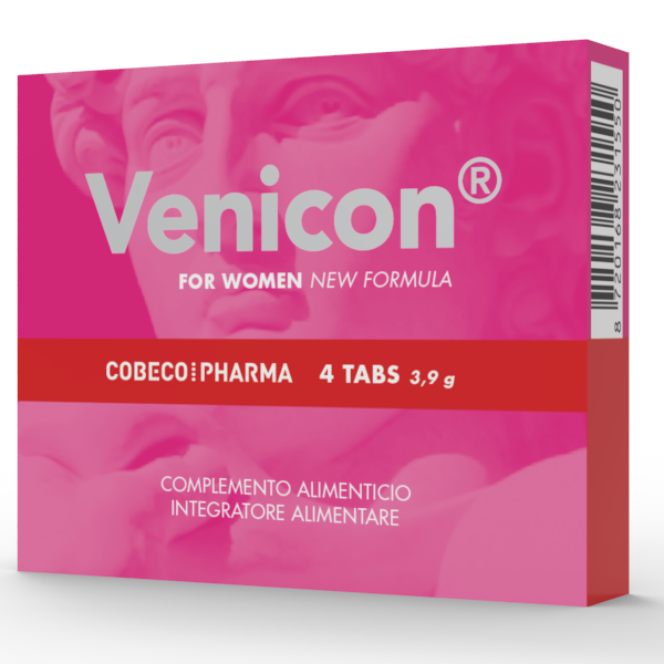 COBECO – VENICON SUPLEMENTO PARA AUMENTAR A Libido FEMININA – 4 CÁPSULAS