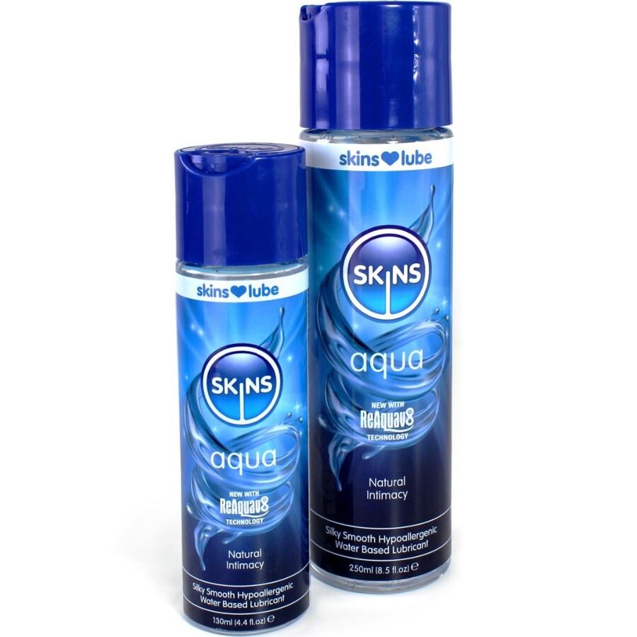 SKINS – AQUA LUBRIFICANTE À BASE DE ÁGUA 130 ML