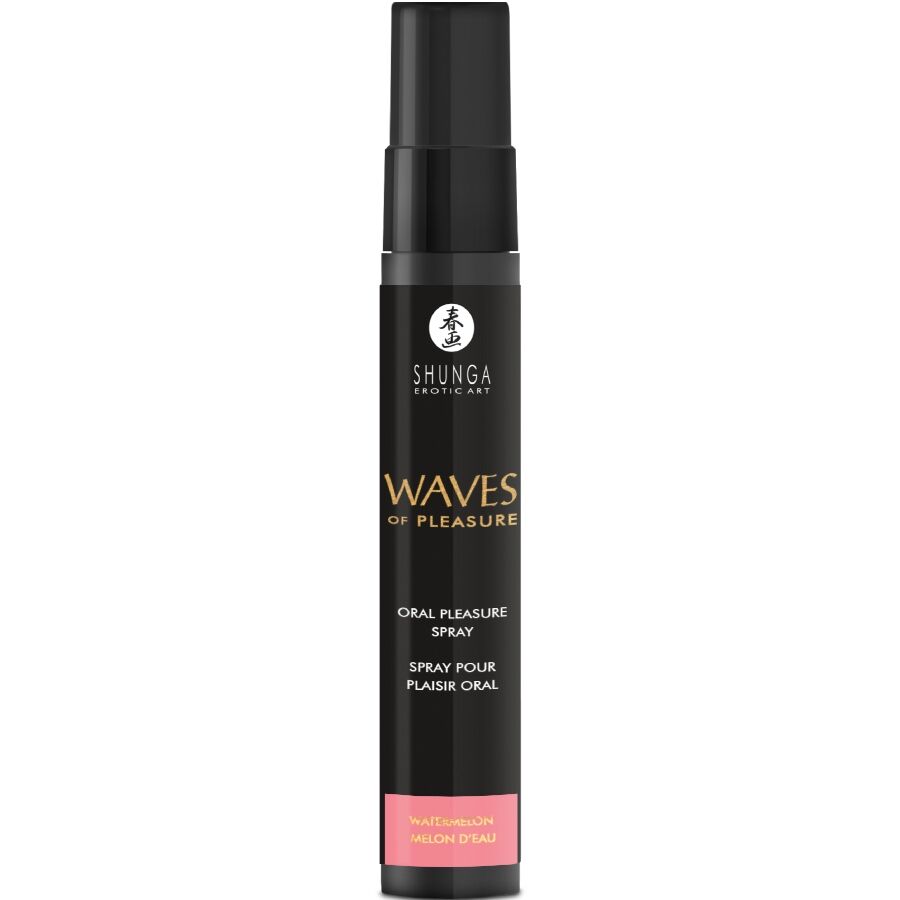 SHUNGA – SPRAY ORAL SEDUTOR DE PRAZER WAVES COM SABOR MELANCIA 20 ML