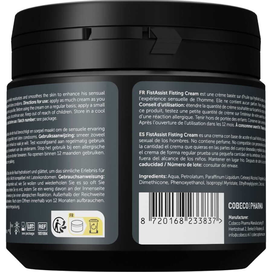 COBECO – FIST ASSIST CREME LUBRIFICANTE 500 ML